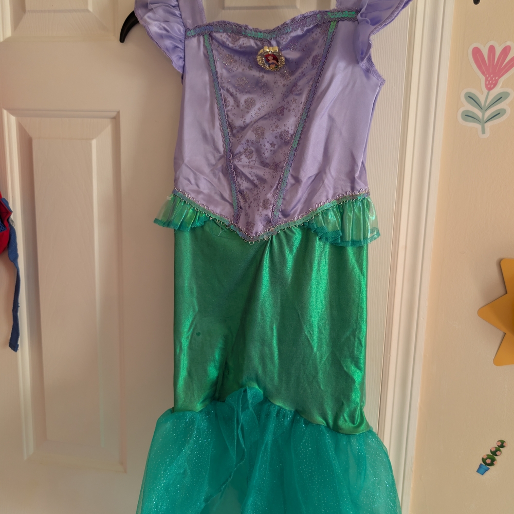 Disney Mermaid Costume - Purple and Green